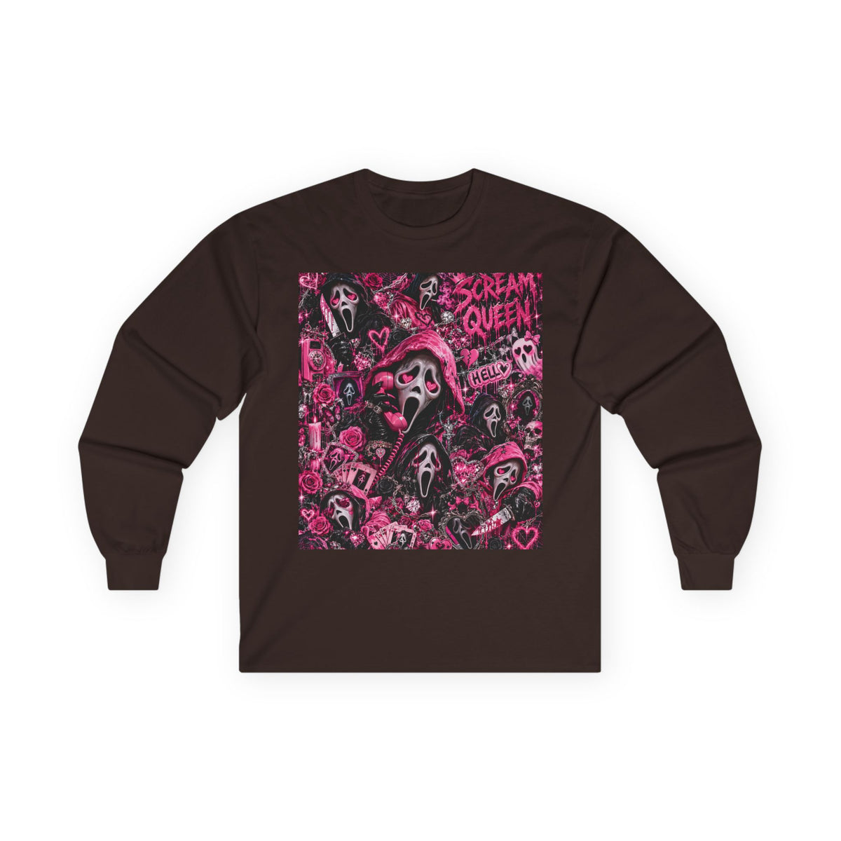 “Scream Queen” Long Sleeve Tee