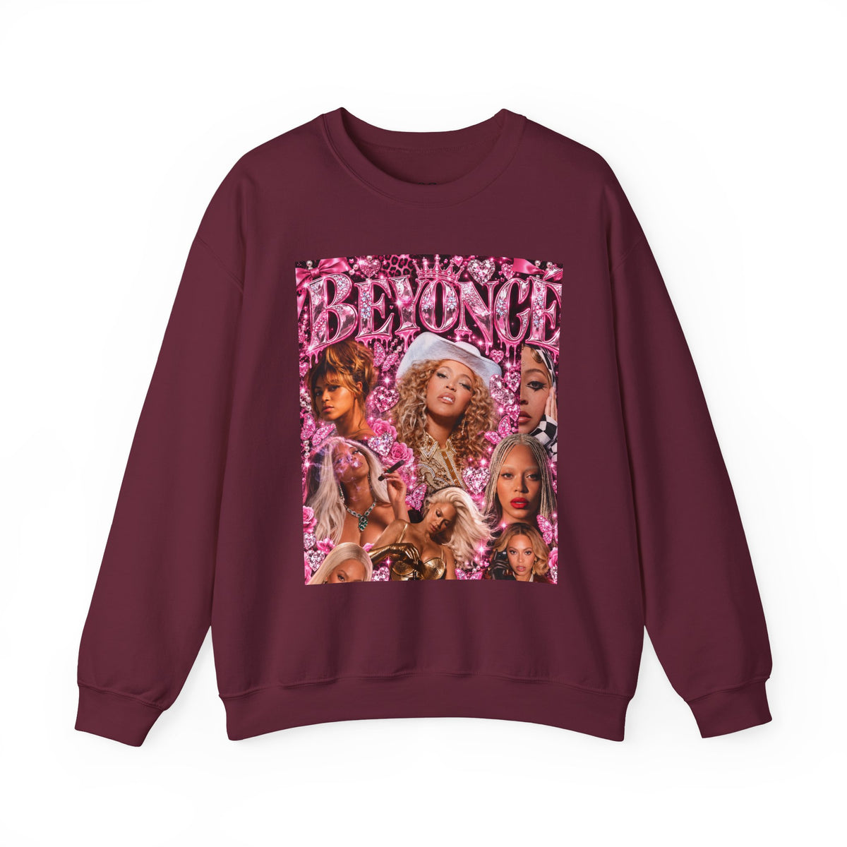 “Beyoncé” Pink Crewneck Sweatshirt