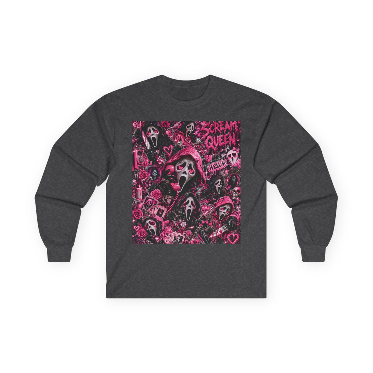 “Scream Queen” Long Sleeve Tee