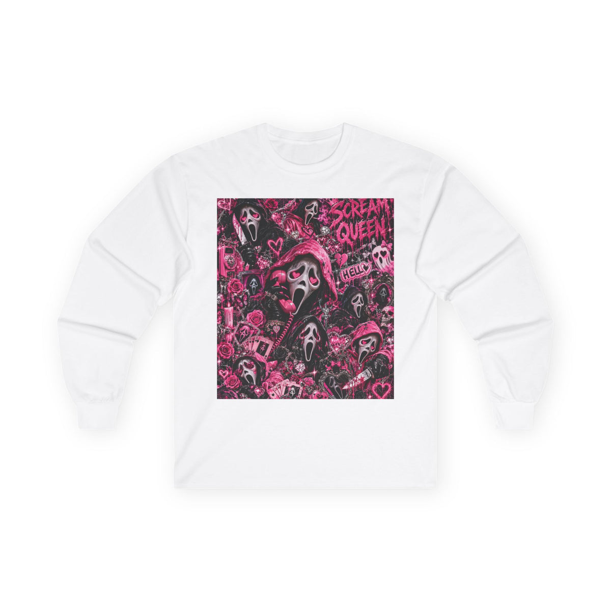 “Scream Queen” Long Sleeve Tee