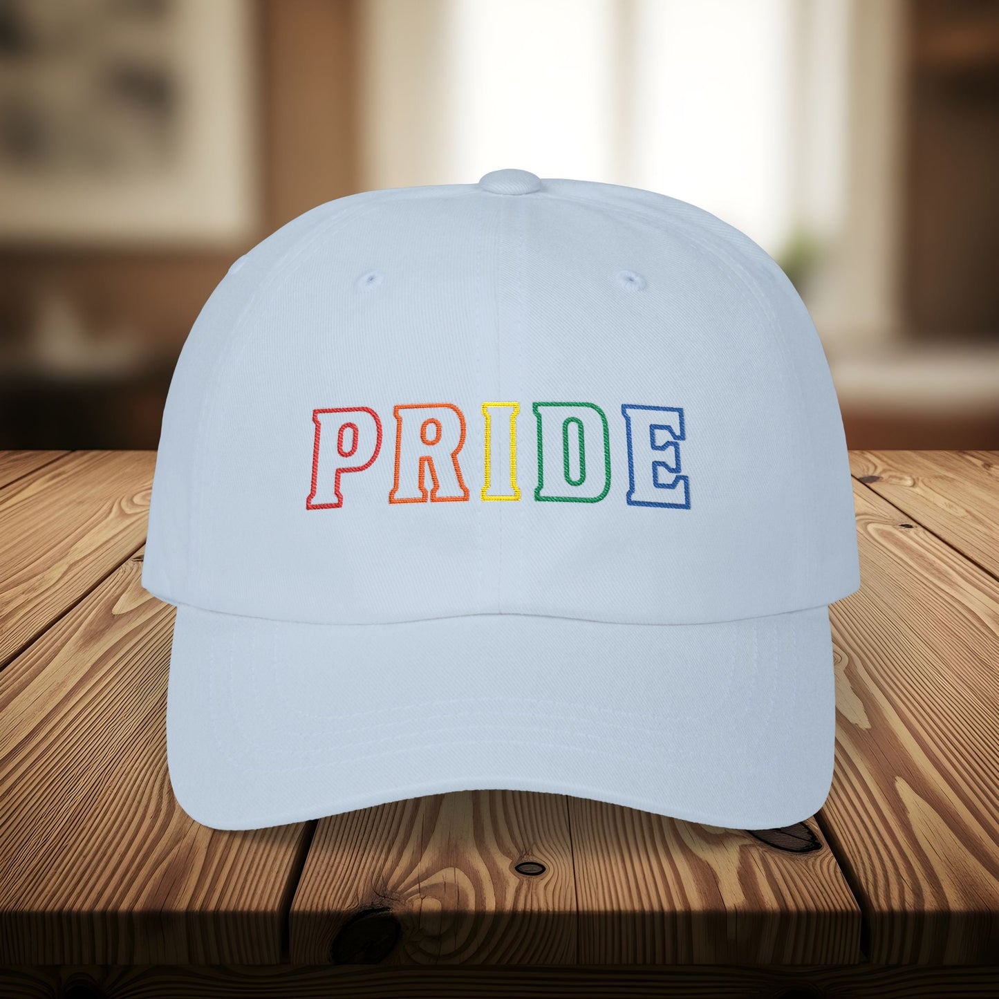 Rainbow LGBTQ+ Pride Embroidered Hat | 10 Colors
