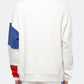 Konus Men's Color Blocked Sweatshirt in White