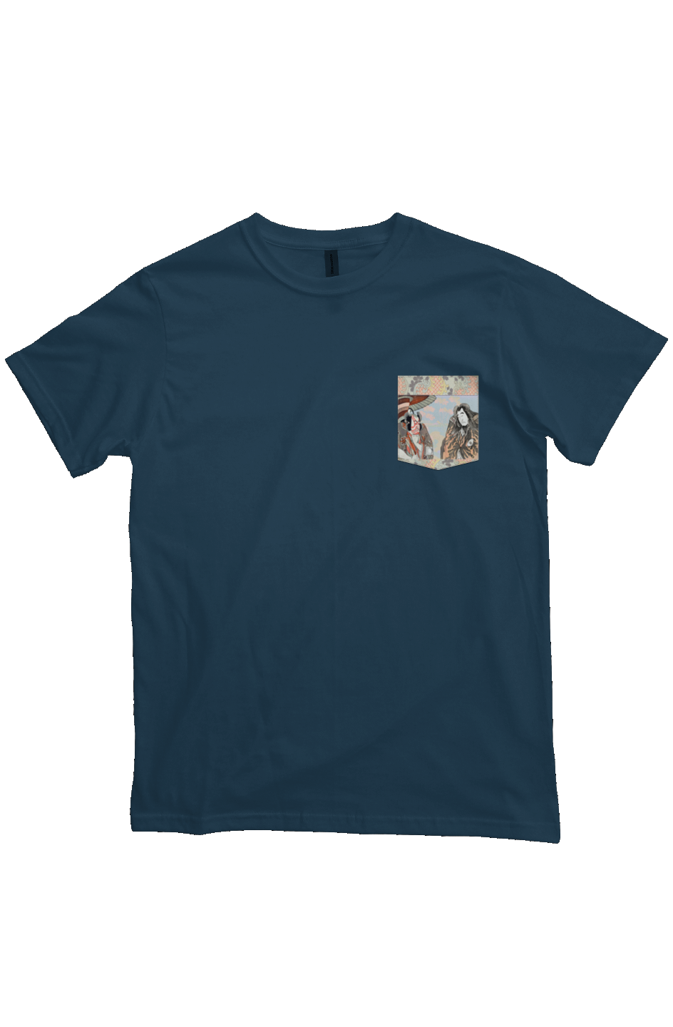 Japanese Block Art Collection XVIII.I | Pocket Shirt