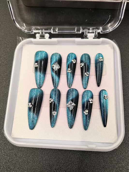 Handmade press on nails fake nails removable