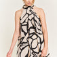 “Resort Vibes” Halter Sundress