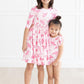 Pirouette 3/4 Sleeve Pocket Twirl Dress