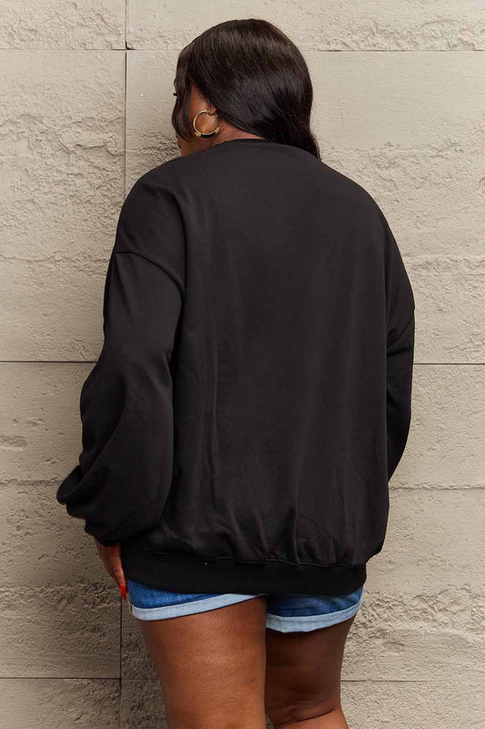 “Earth & Moon” Graphic Sweatshirt