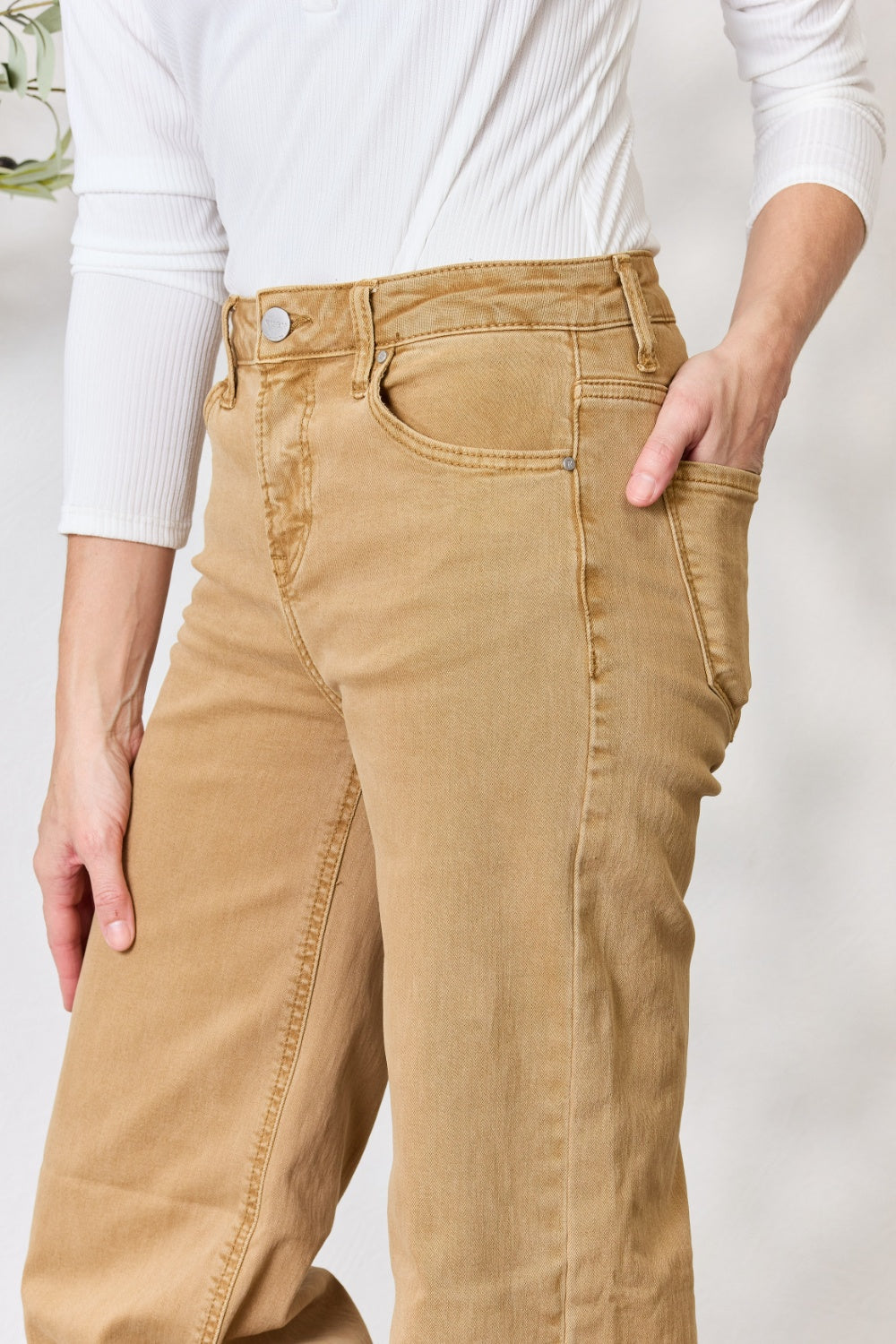 “Keep it Classy, Keep it Cute”Wide Leg Jeans
