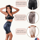 High Waist Light Shaping Bike Short | Satin 4-Way Stretch with Built-In Panty