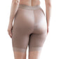 High Waist Light Shaping Bike Short | Satin 4-Way Stretch with Built-In Panty