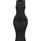 Sleeveless Mermaid Maxi Dress