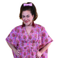 Monkey Business Maxi Caftan in Magenta Madness