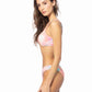 RIBBED TIE DYE UNDERWIRE BIKINI SET