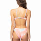 RIBBED TIE DYE UNDERWIRE BIKINI SET