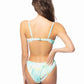 RIBBED TIE DYE UNDERWIRE BIKINI SET