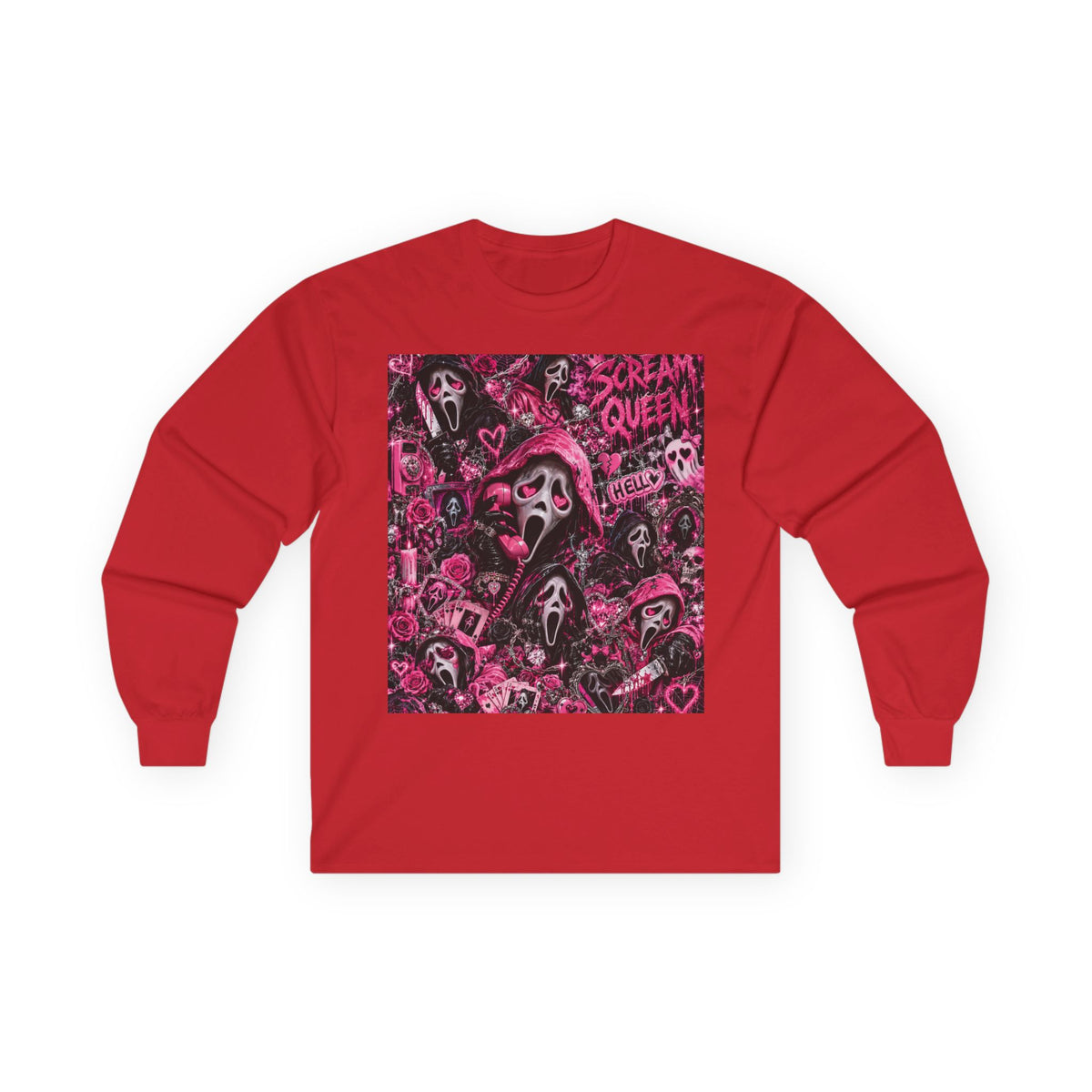 “Scream Queen” Long Sleeve Tee