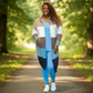 LongLine Color Block Cardigan