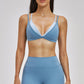 The New Seraphine Layered V Sports Bra Shorts 2-Piece Set