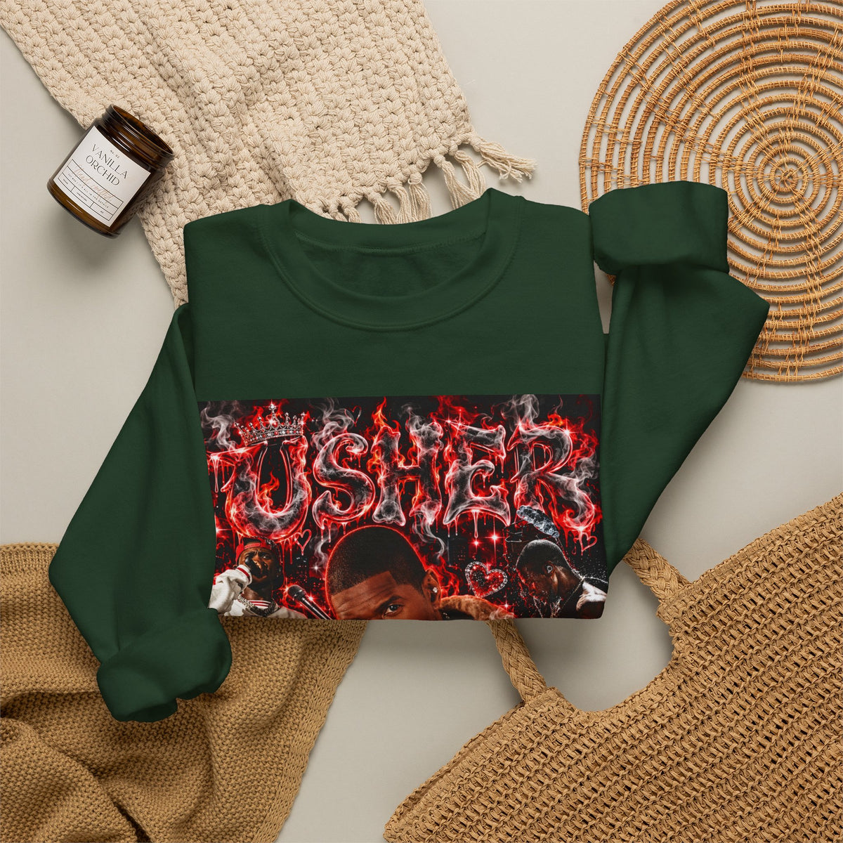 “Usher” Crewneck Sweatshirt