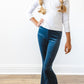 Denim Blue Velvet Bells