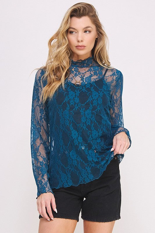 “Miss Floral” Print Top