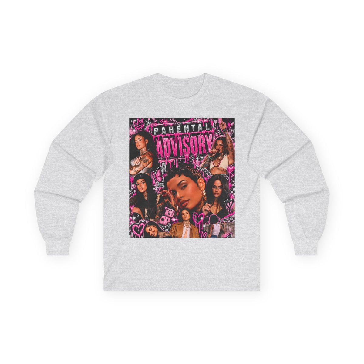 “Parental Advisory” Kehlani Long Sleeve Tee