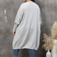 Long Sleeve Pocketed Cardigan