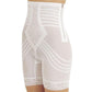 Breathable High Waist Thigh Slimmer with Side Zipper | No Roll Power Mesh Hourglass Shaper | Firm to Extra Firm Support
