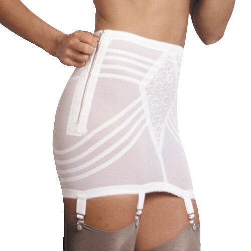 Waistline Open Bottom Breathable Power Mesh Fabric | With Side Zipper | Firm to Extra Firm Support