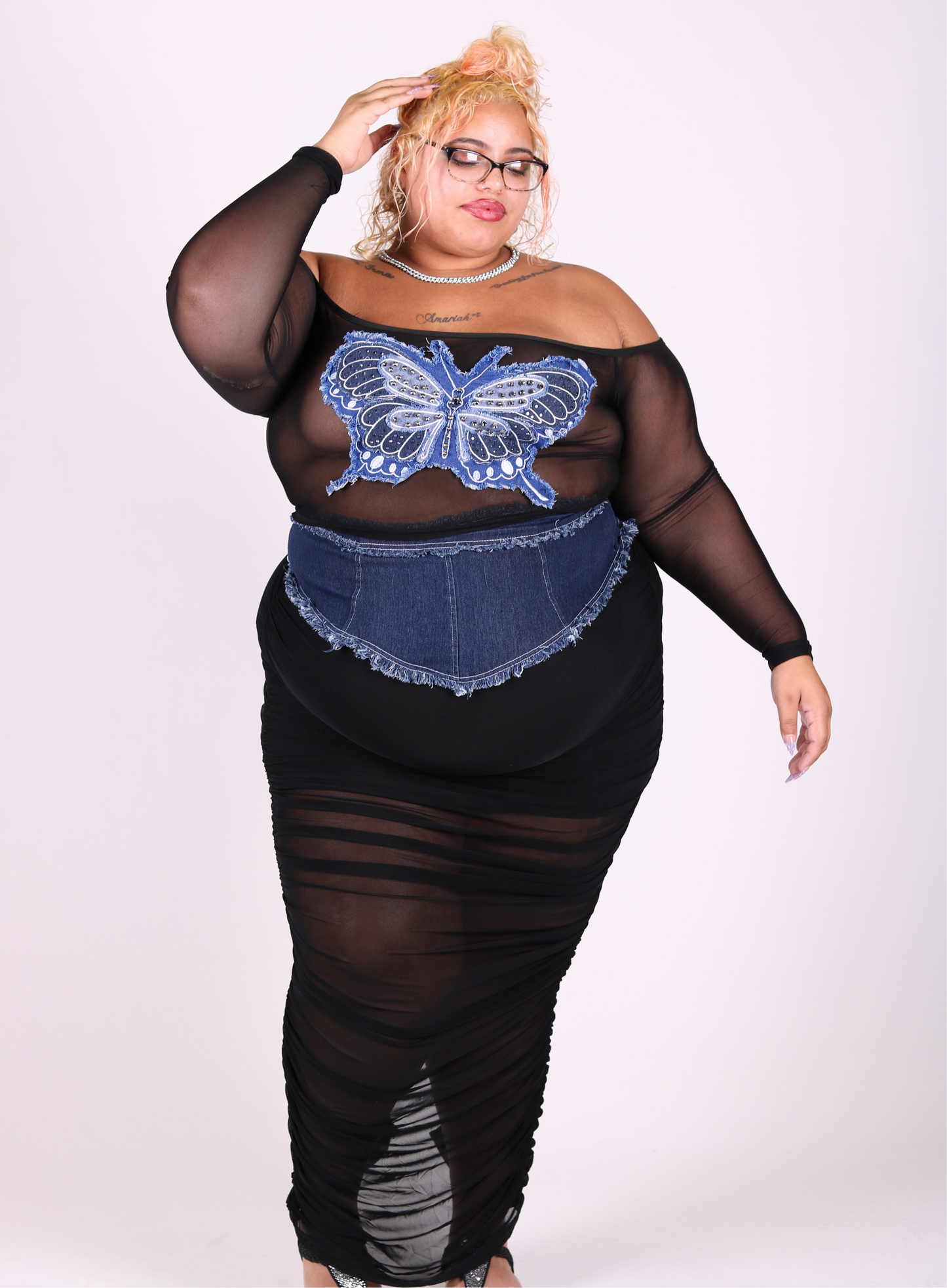 “Butterfly Love” Skirt Set