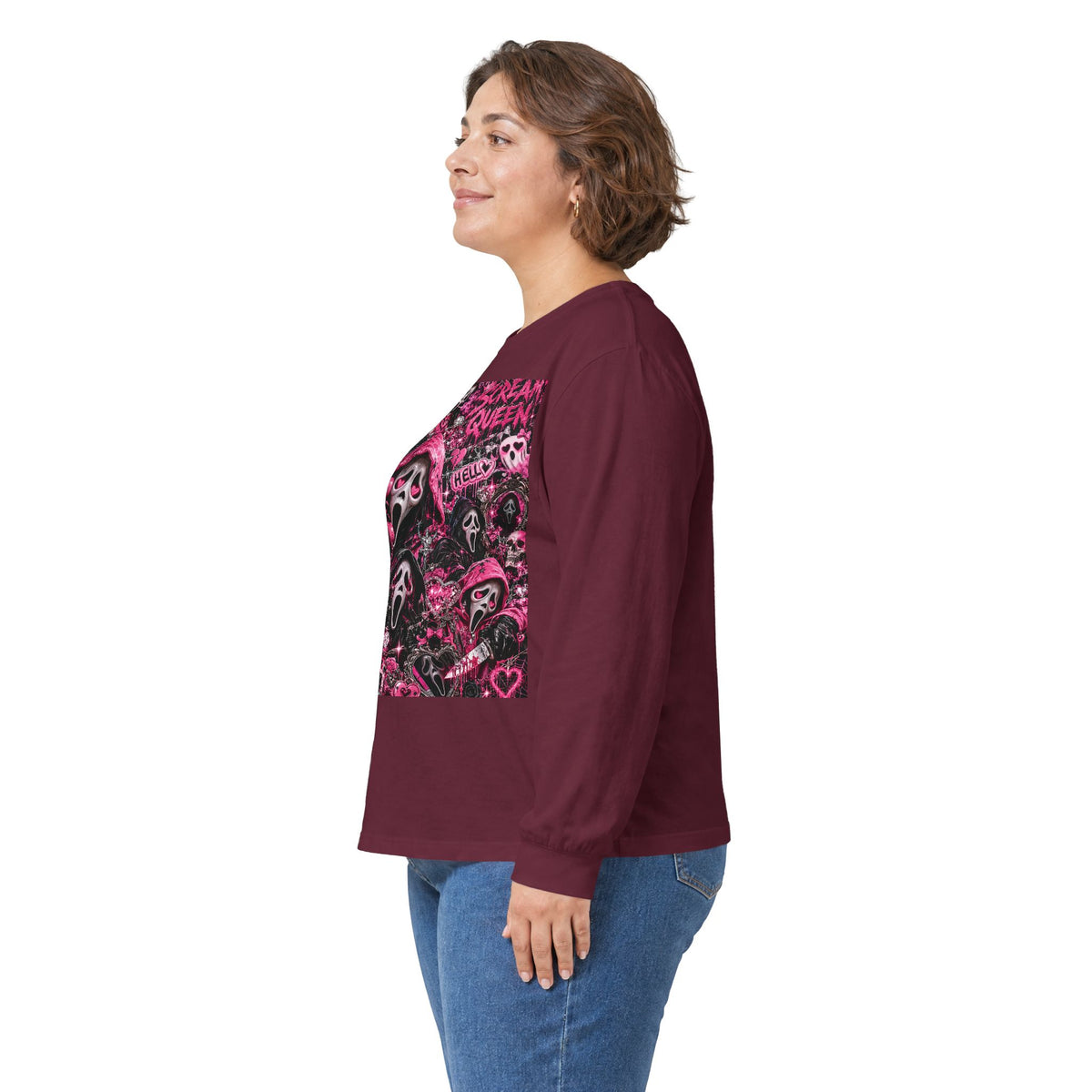 “Scream Queen” Long Sleeve Tee