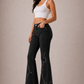 Santa Fe Boot Cut Stretch Jean - Black Denim