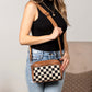 Jessie Mixed Media Camera Crossbody Bag