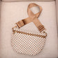Layla Woven Checkered Crossbody Sling Bag