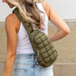 Skyler Quilted Puffer Sling