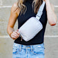 Roam 2L Oversize Nylon Sling Crossbody Belt Bum Fanny Waist Bag