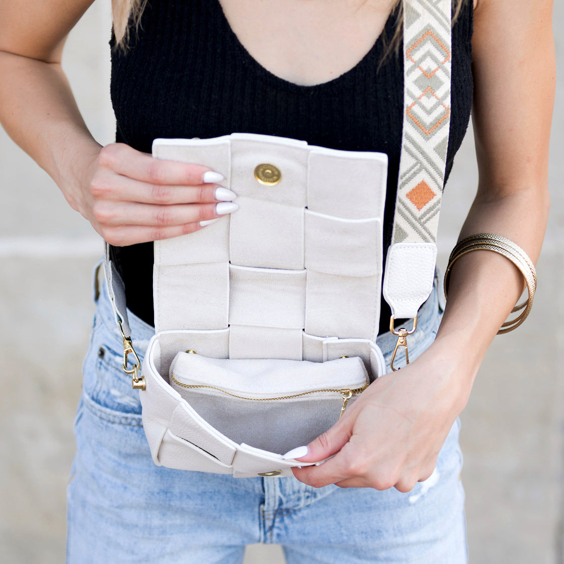 Margot Foldover Leather Crossbody
