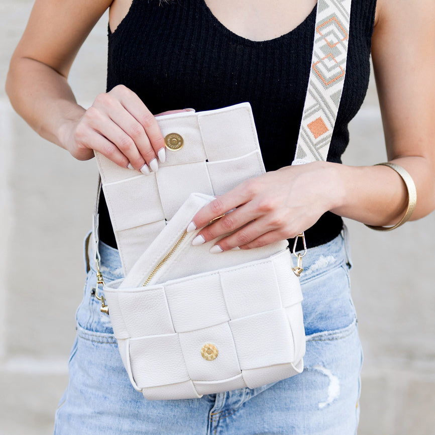 Margot Foldover Leather Crossbody