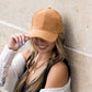 Corduroy Boyfriend Ball Cap