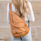 Oversize Canvas Sling Bag