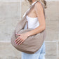 Piper Oversize Nylon Carryall Messenger Bag