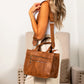 Jordan Mixed Media Tote