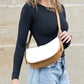 Nadia Colorblock Vegan Leather Crescent Sling