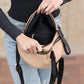 Gia Double Zip Nylon Crescent Sling