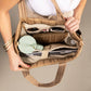 Mila Quilted Traveler Tote with Mini Clutch