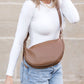 Millie Vegan Leather Crescent Sling