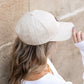 Quilted Puffer Ball Cap
