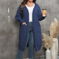 Long Sleeve Pocketed Cardigan