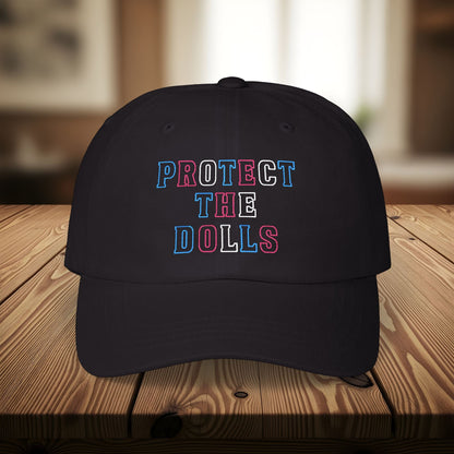Protect the Dolls LGBTQ+ Pride Trans Support Embroidered Hat | 10 Colors
