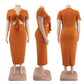 Round Collar Two Piece Set